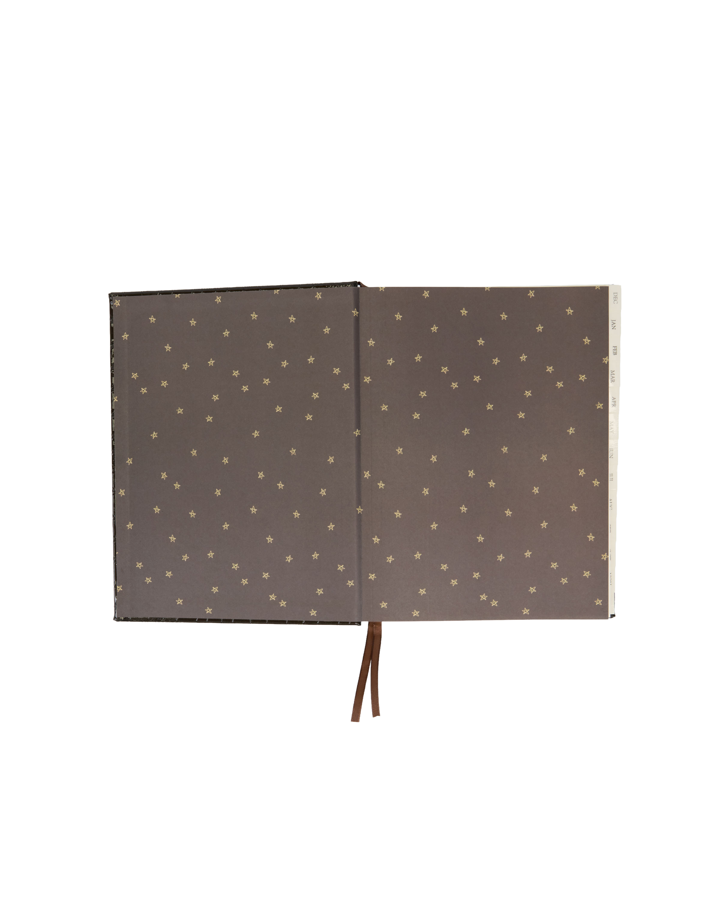 2027 Daily Diary in Brown Croc