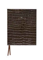 2027 Daily Diary in Brown Croc
