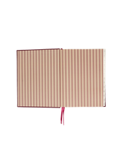 2027 Daily Diary in Cherry Linen