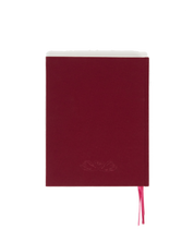 2027 Daily Diary in Cherry Linen