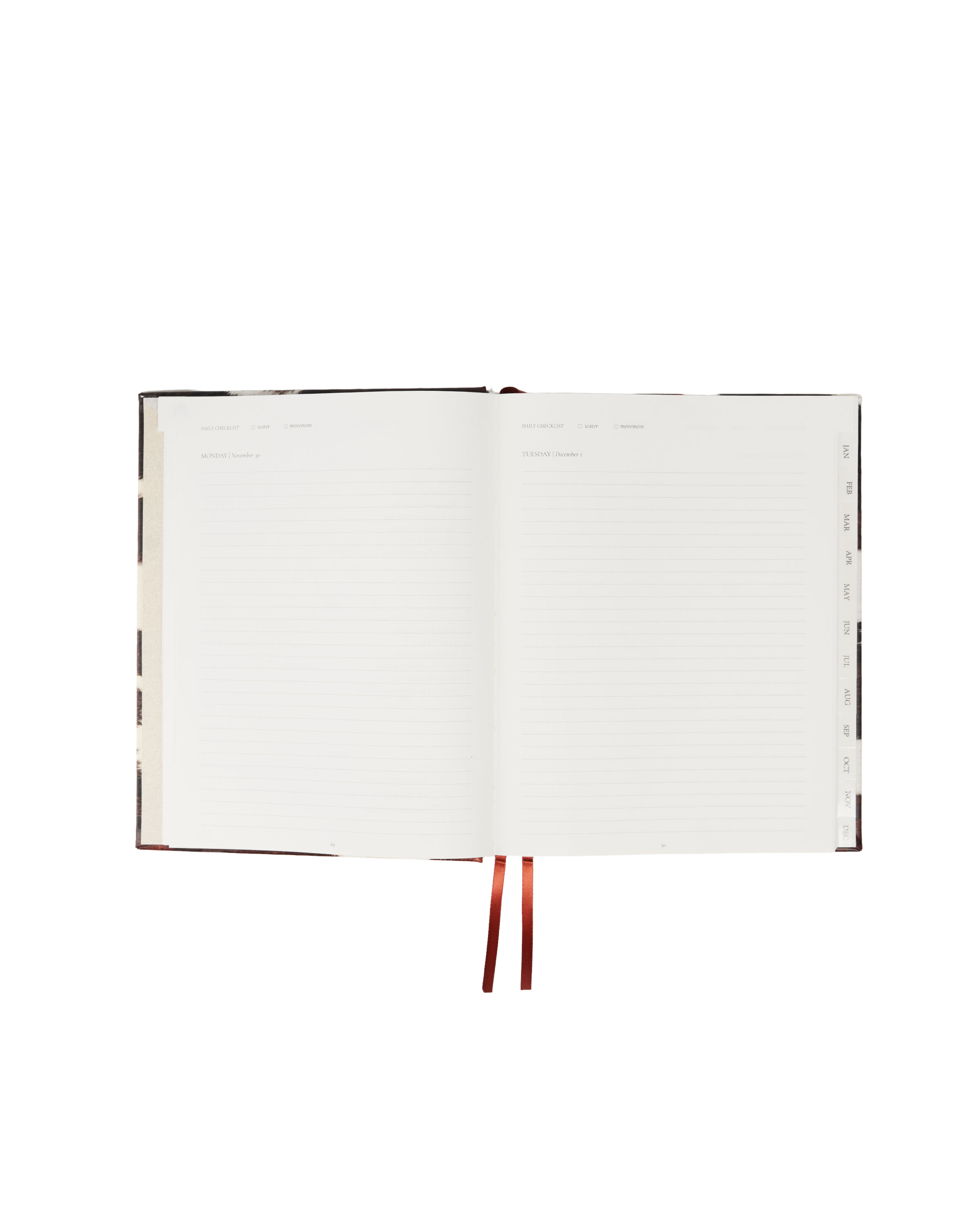 2027 Daily Diary in Cow