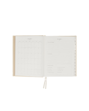 2027 Daily Diary in Cream Croc