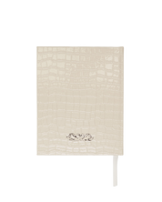 2027 Daily Diary in Cream Croc