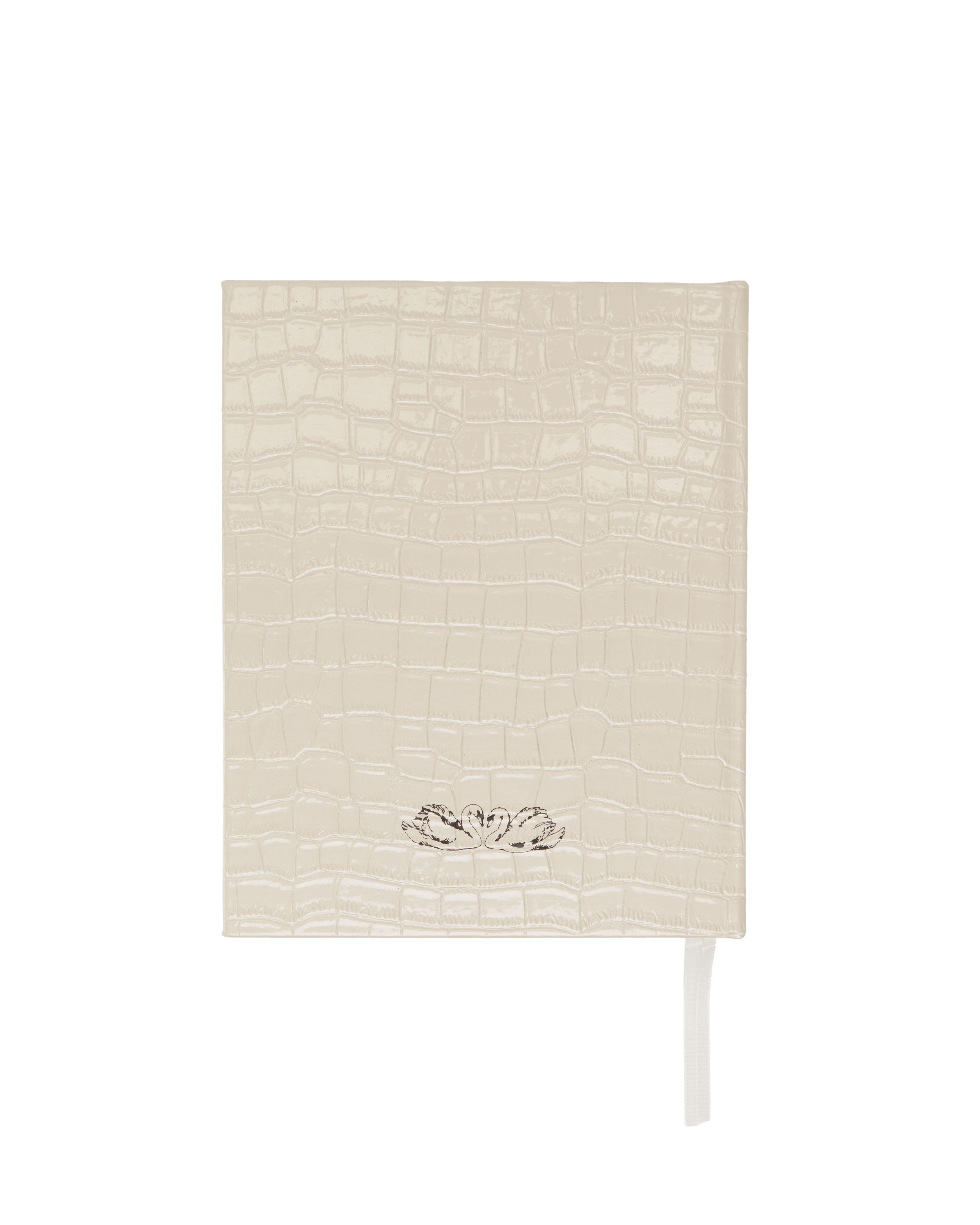 2027 Daily Diary in Cream Croc