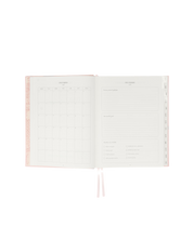 2027 Daily Diary in Marshmallow Linen