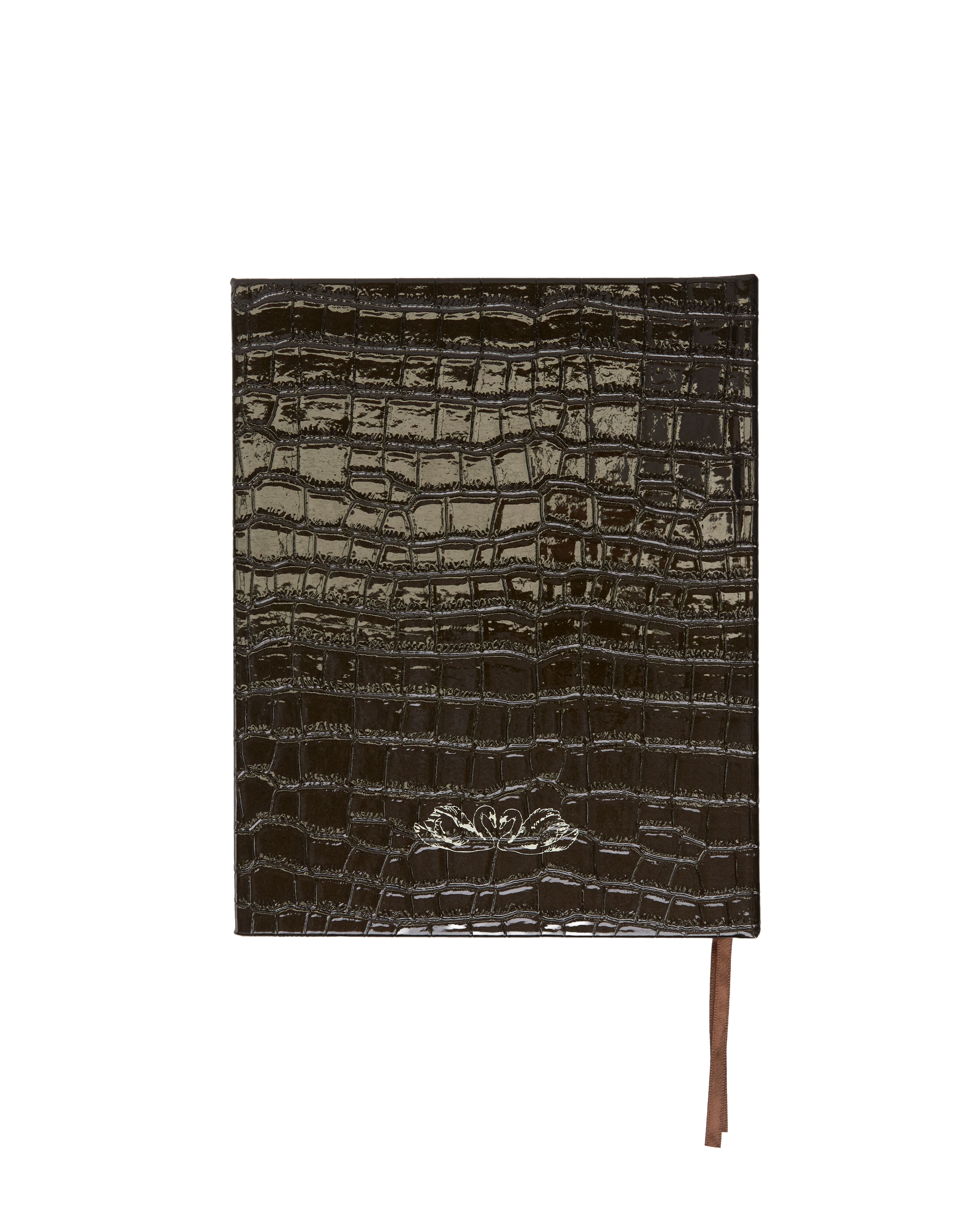 2027 Weekly Diary in Brown Croc