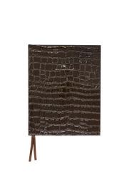 2027 Weekly Diary in Brown Croc