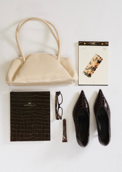2027 Weekly Diary Bundle in Brown Croc