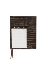 2027 Weekly Diary Bundle in Brown Croc