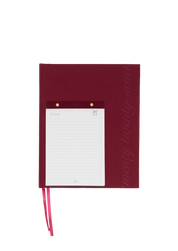 2027 Weekly Diary Bundle in Cherry Linen