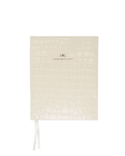 2027 Weekly Diary Bundle in Cream Croc