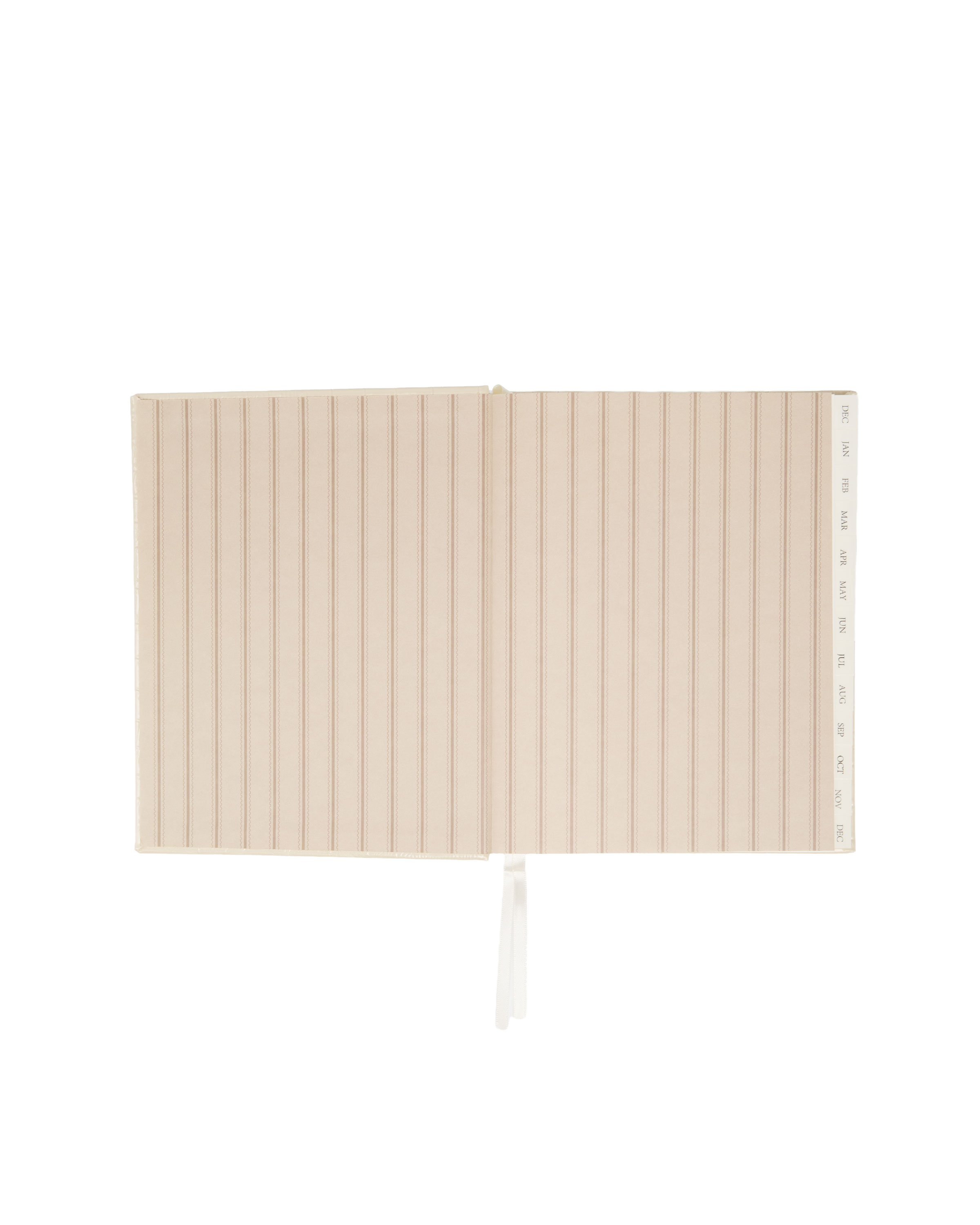 2027 Weekly Diary Bundle in Cream Croc