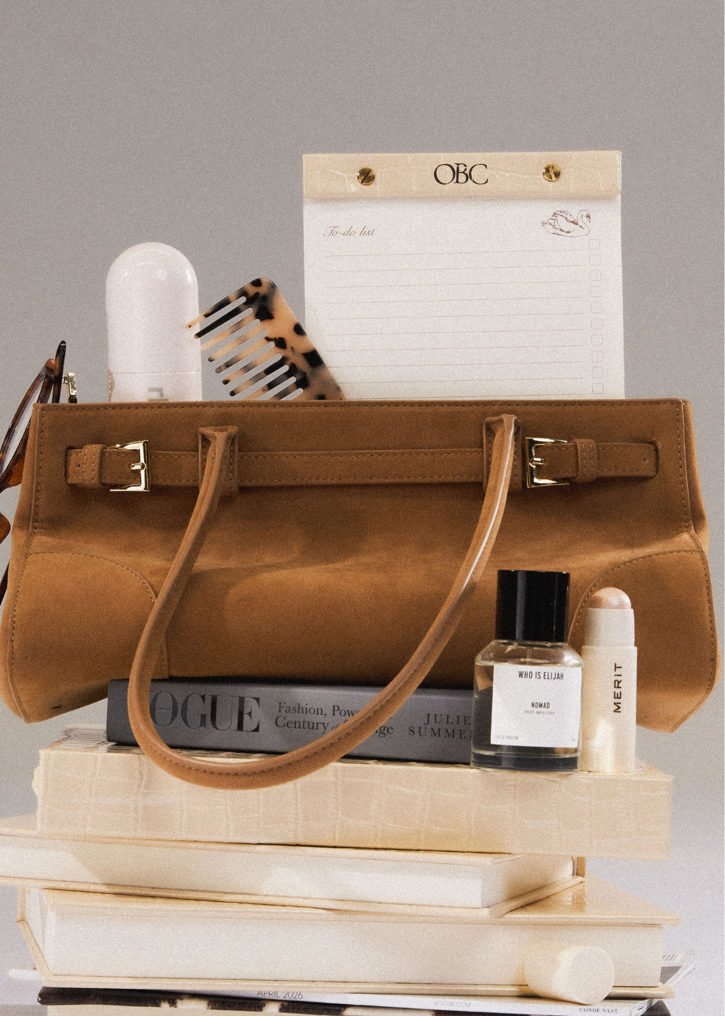 2027 Weekly Diary Bundle in Cream Croc