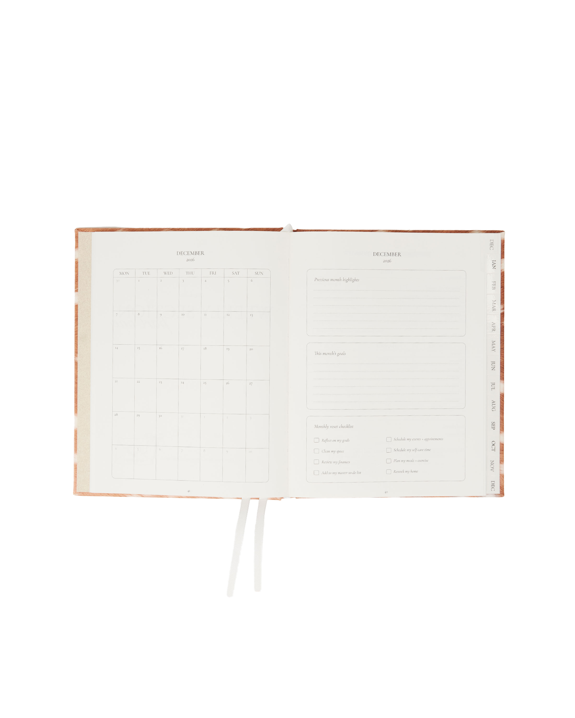 2027 Weekly Diary in Deer