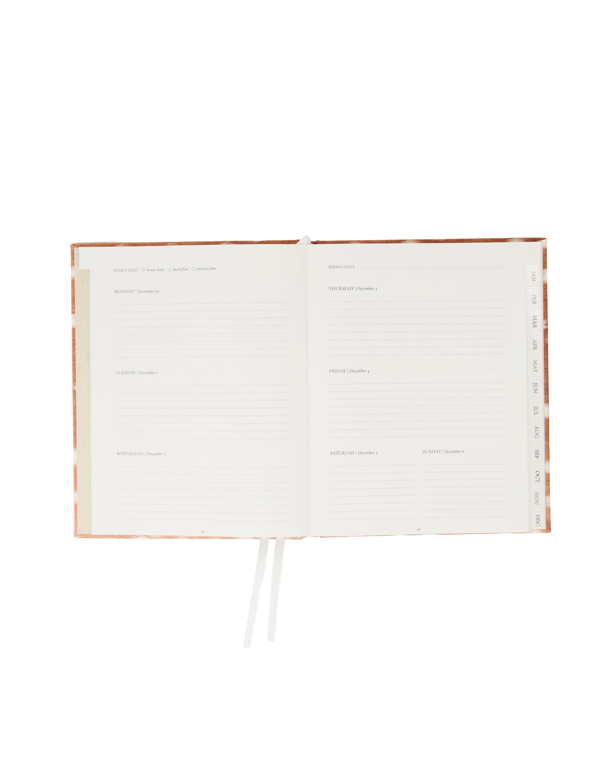 2027 Weekly Diary in Deer