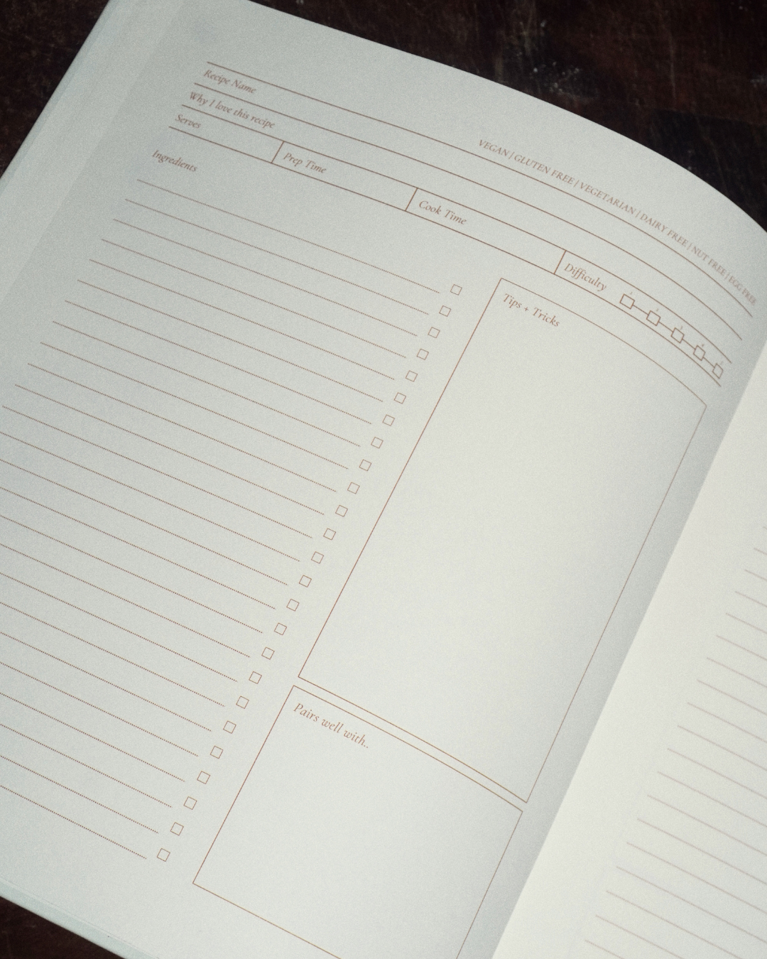 Recipe Book