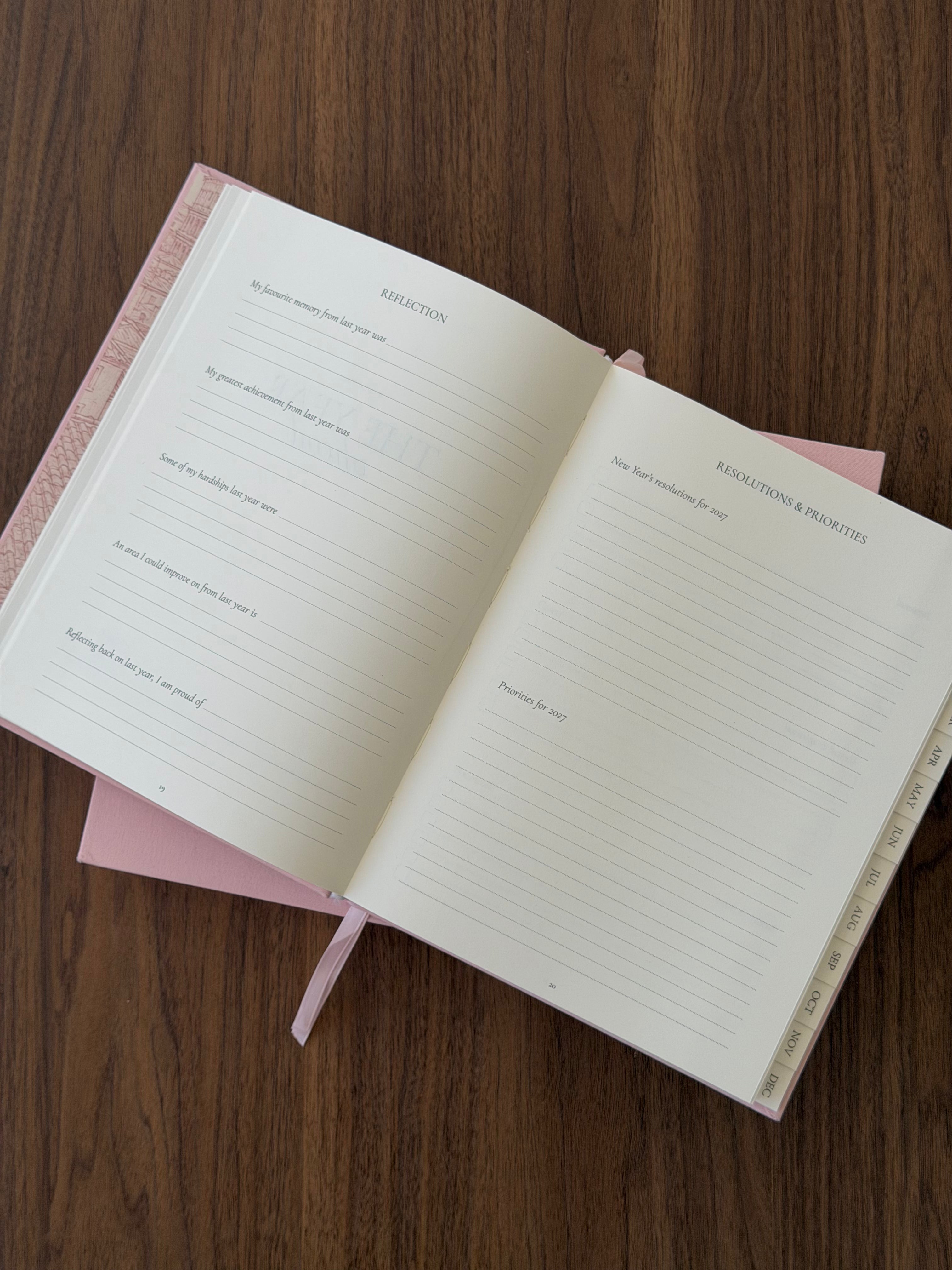 2027 Weekly Diary